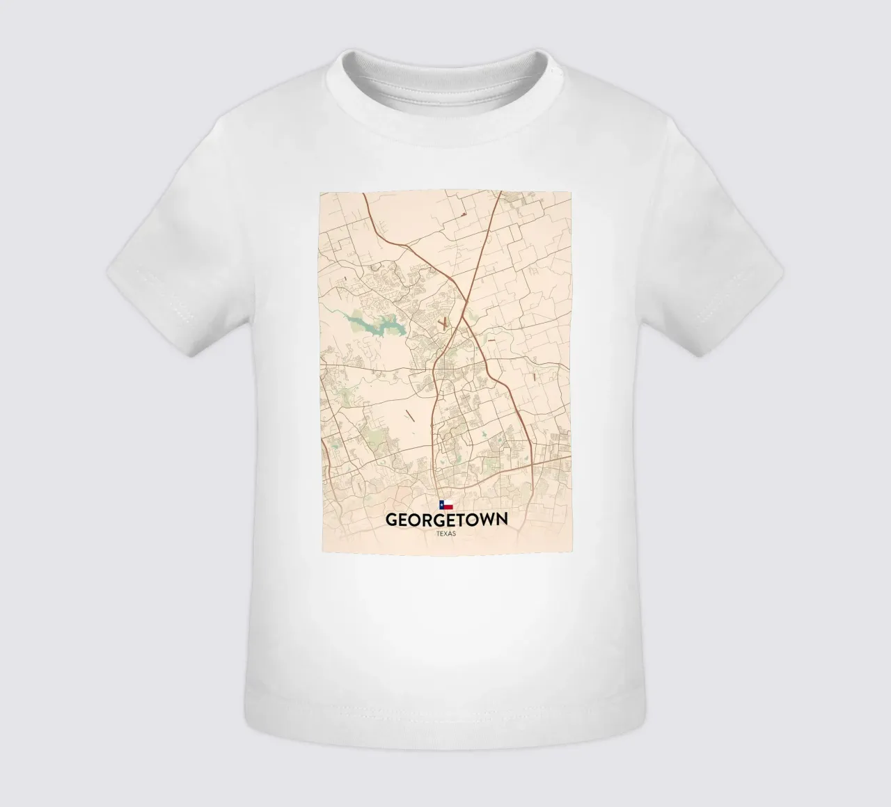 Georgetown TX maglietta neonato da Jacob W MICKELSON