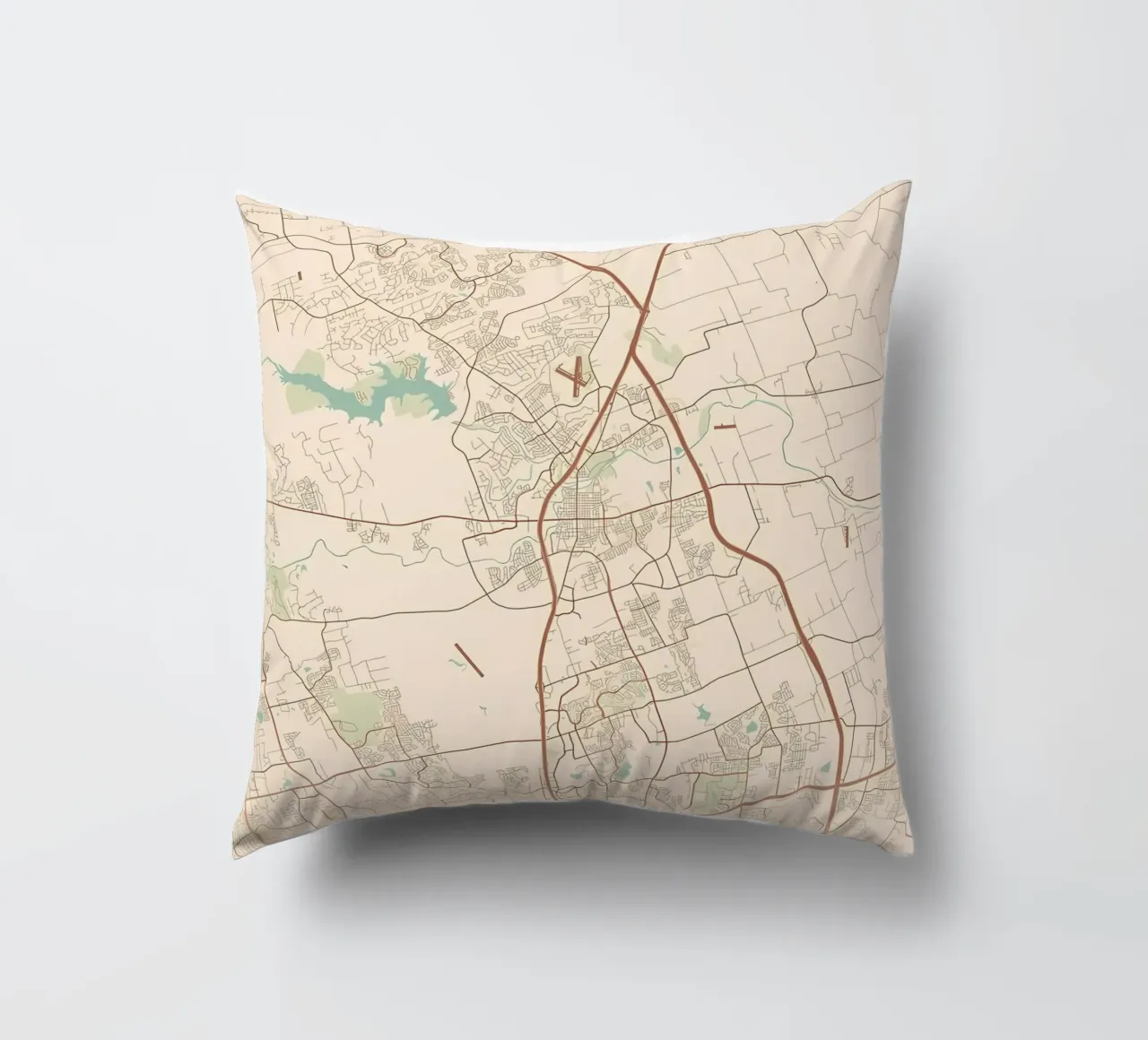 Georgetown TX cuscino da Jacob W MICKELSON