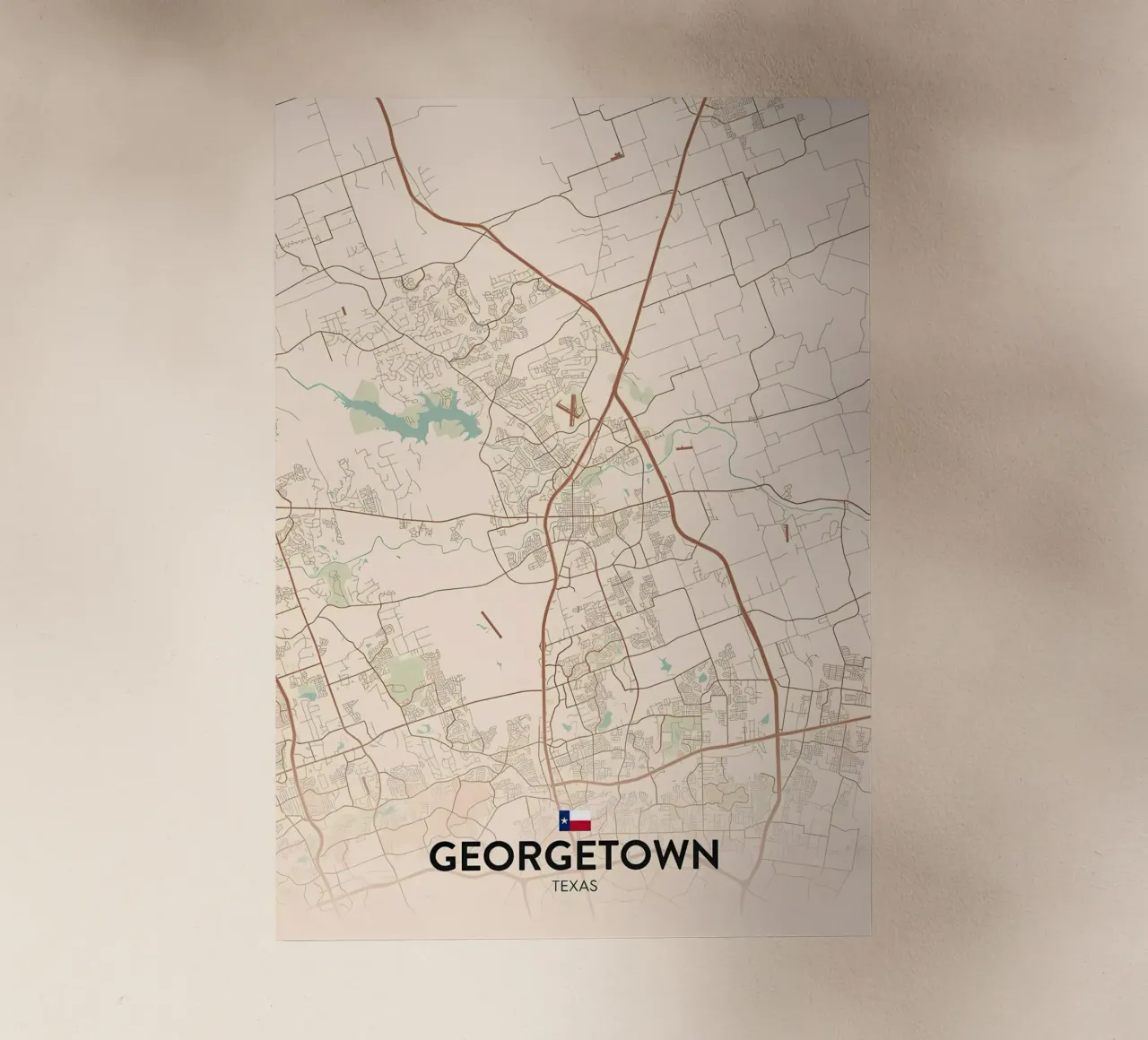 Georgetown TX pellicola backlit da Jacob W MICKELSON