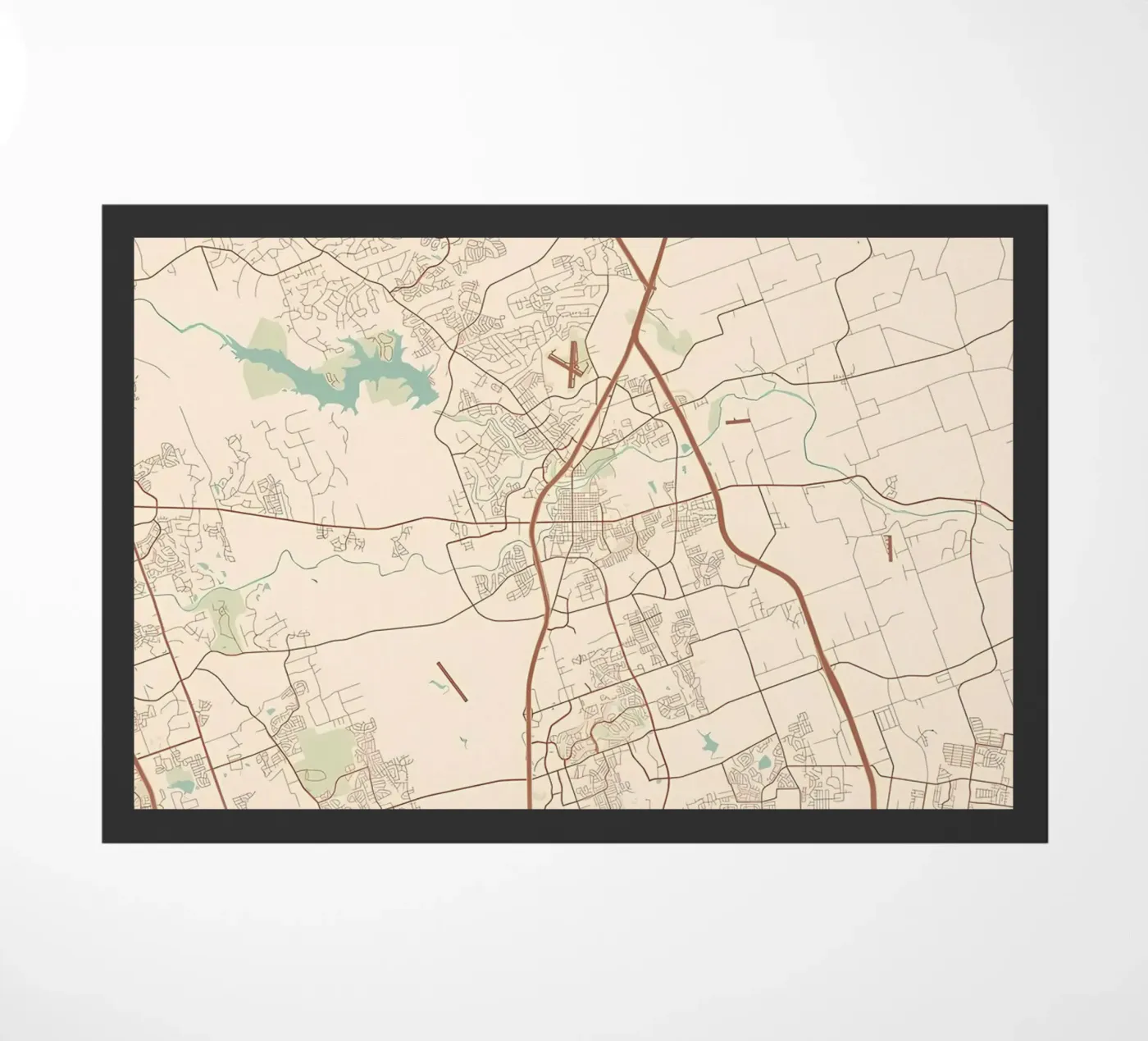 Georgetown TX Fußmatte von Jacob W MICKELSON