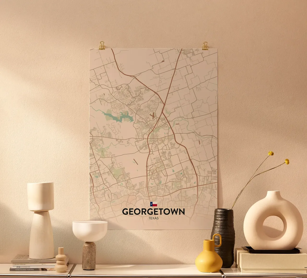 Georgetown TX poster da Jacob W MICKELSON