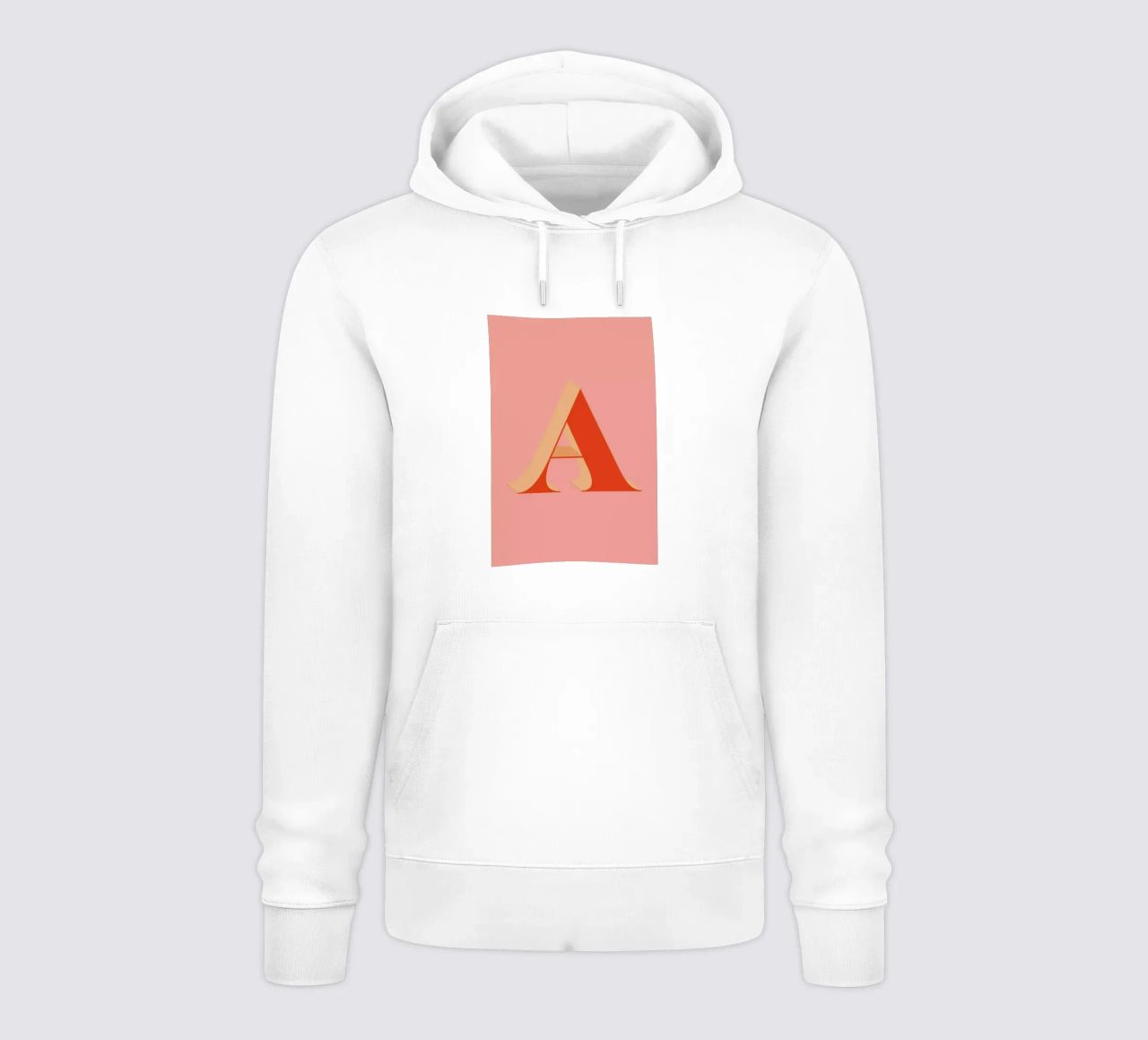 Red A felpa con cappuccio da daylight design studio