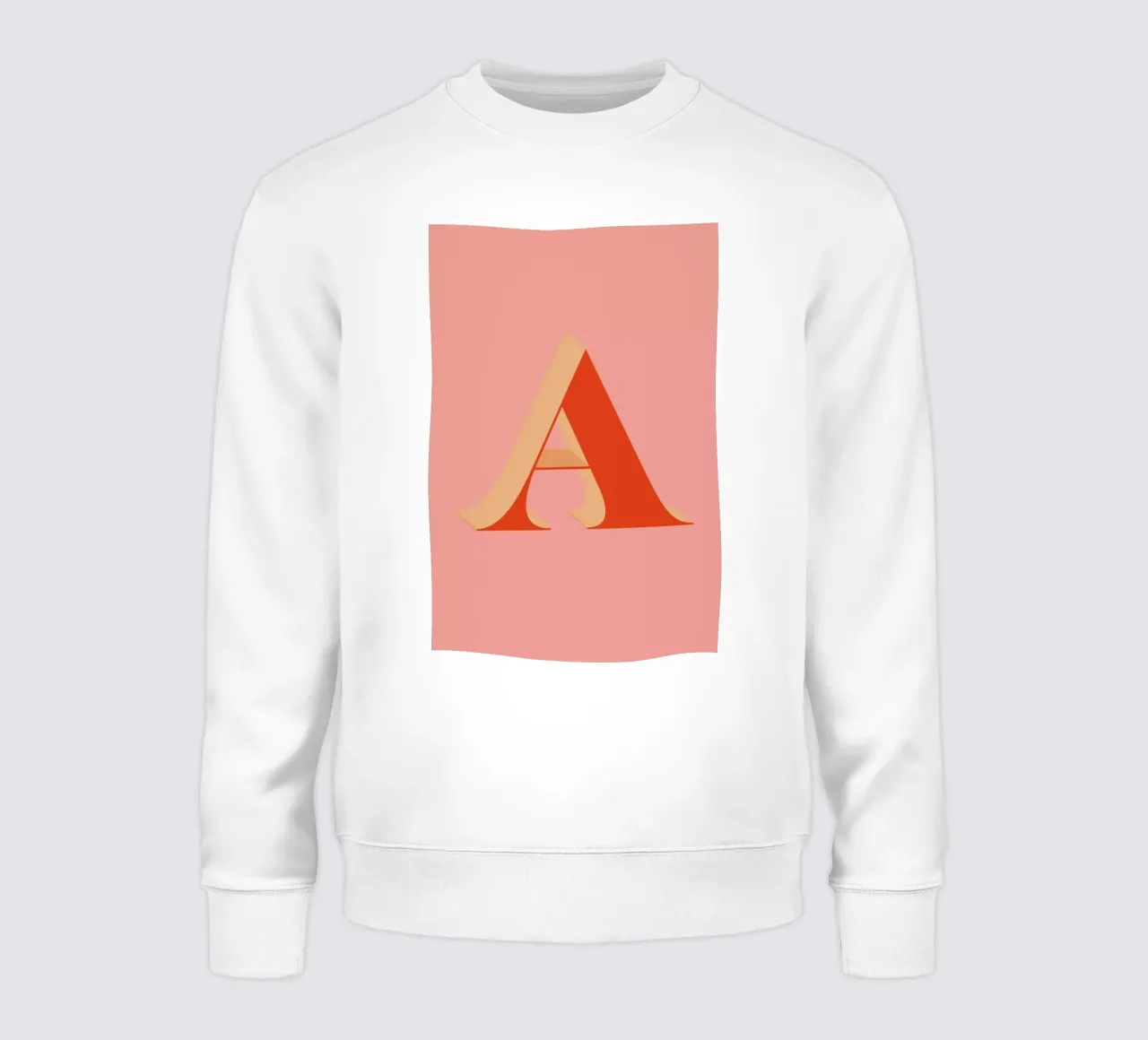 Red A Sweatshirt von daylight design studio