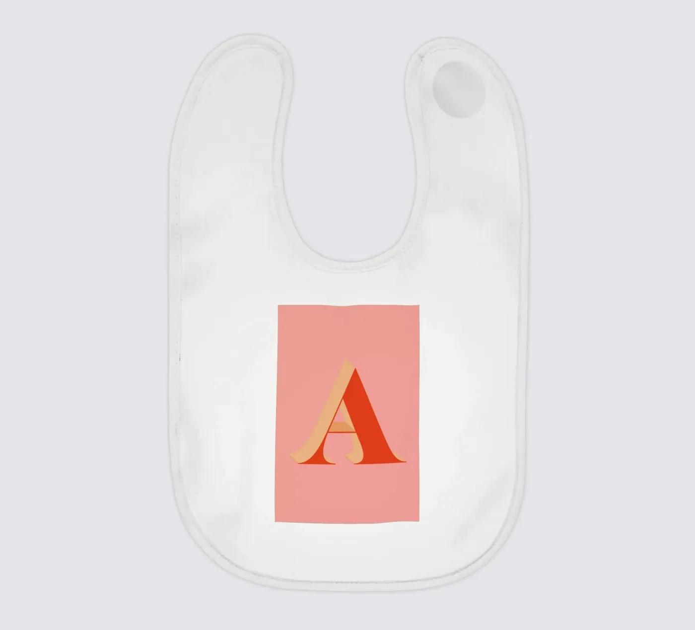 Red A Babylätzchen von daylight design studio