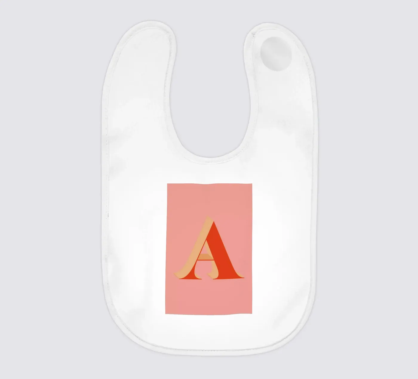 Red A Babylätzchen von daylight design studio