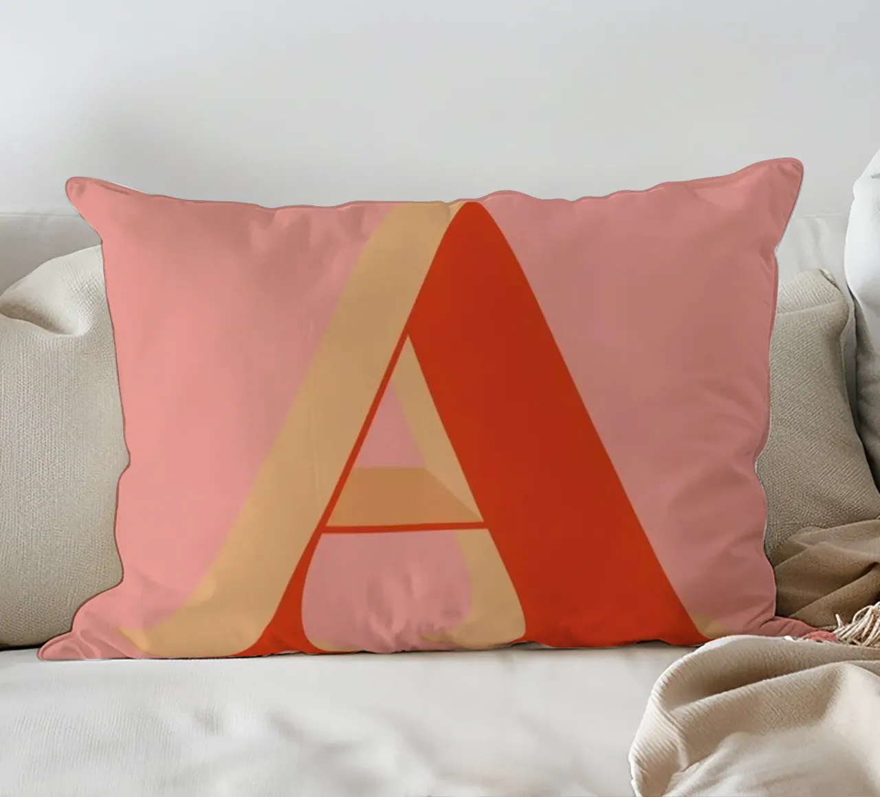 Red A cuscino da daylight design studio