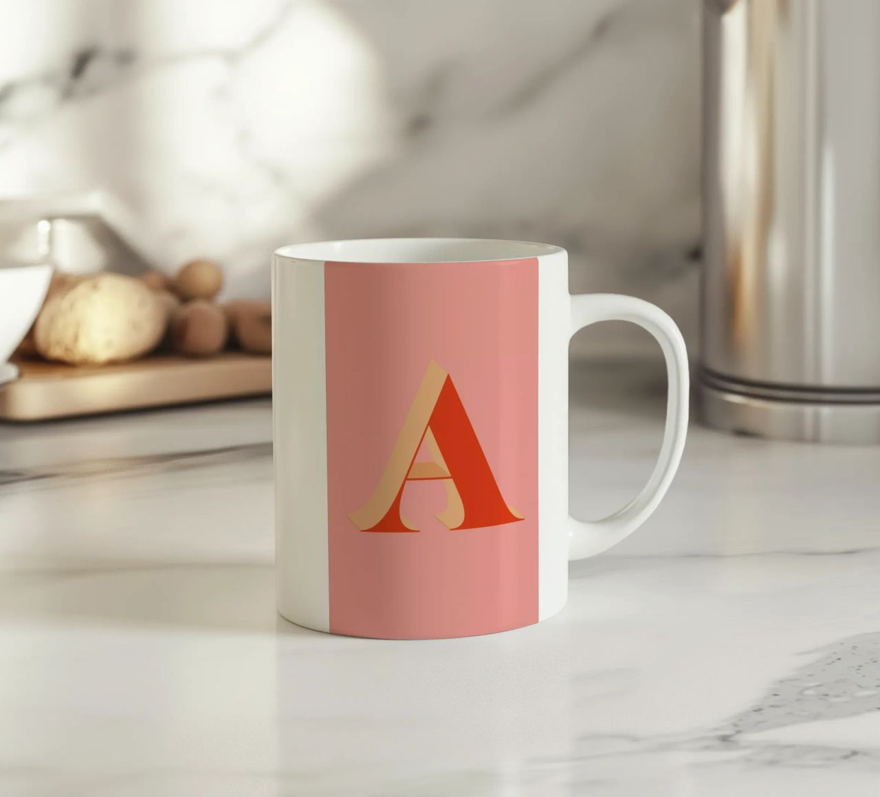 Red A tazza in ceramica da daylight design studio