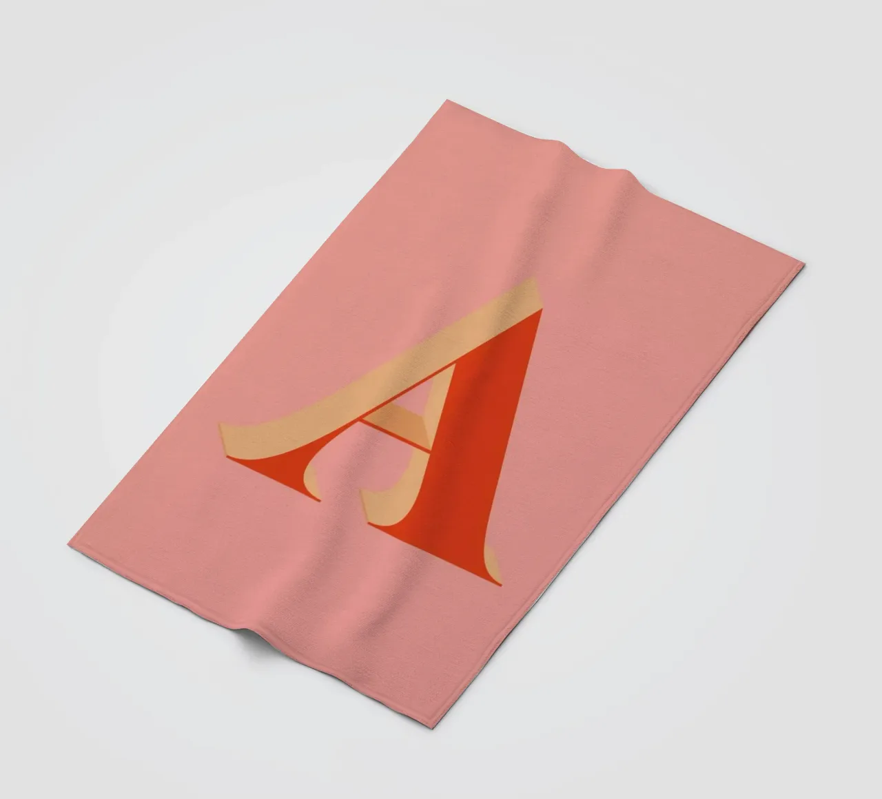 Red A coperta in pile da daylight design studio