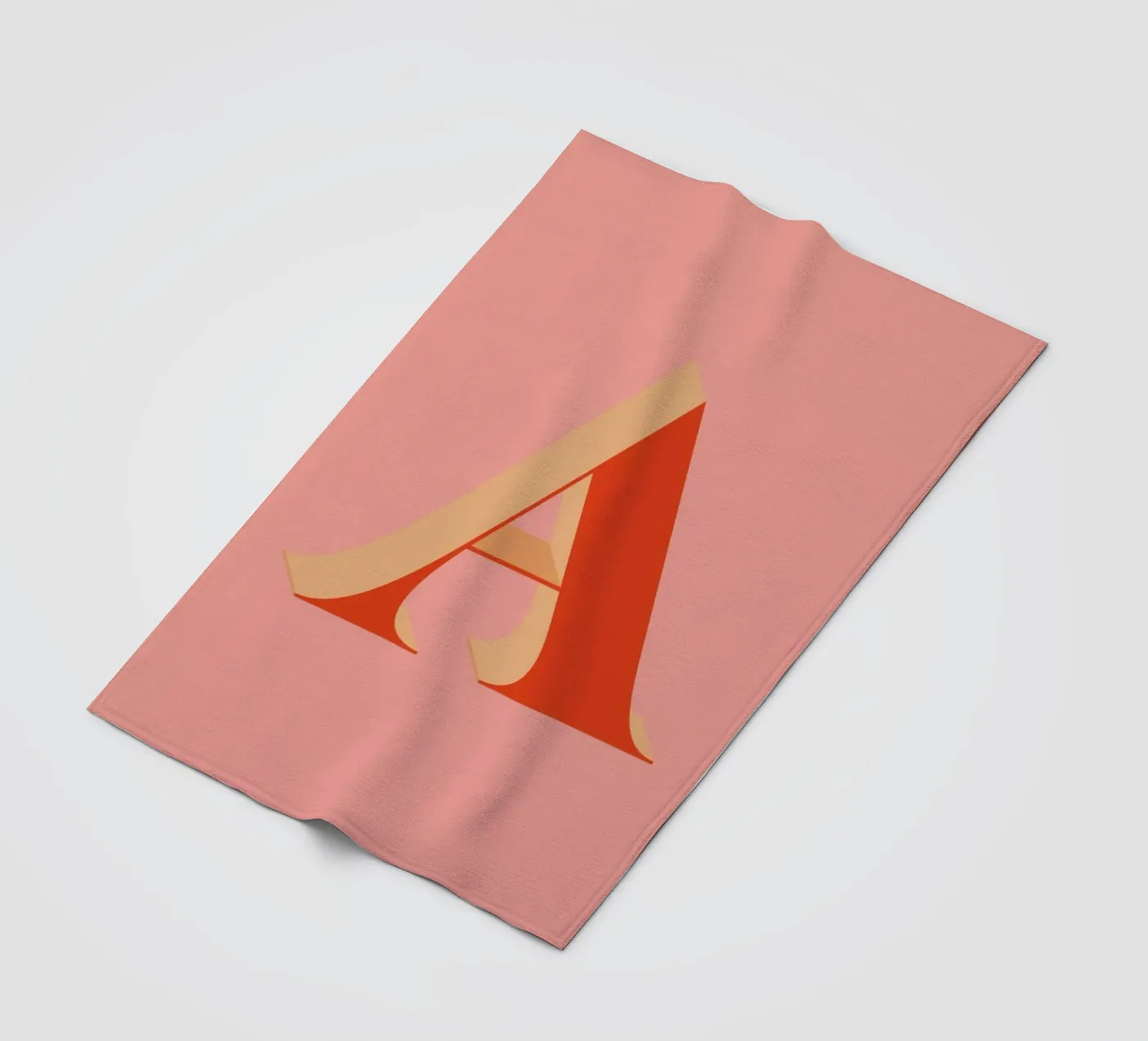 Red A Fleecedecke von daylight design studio