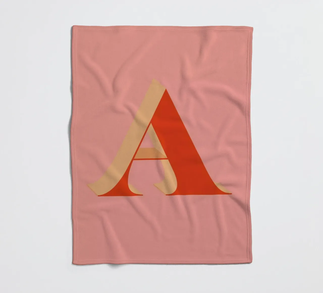 Red A coperta in pile da daylight design studio