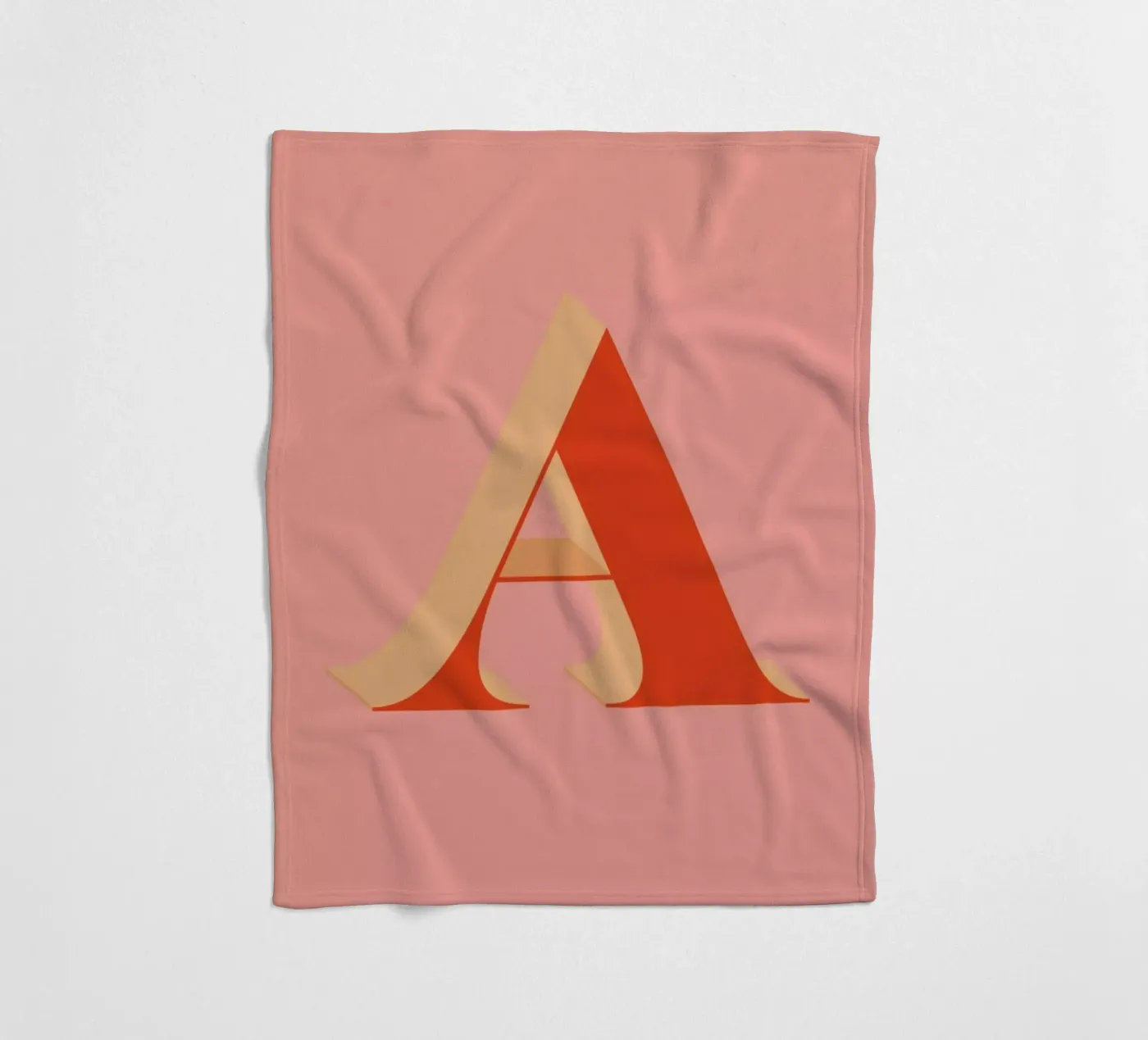 Red A Fleecedecke von daylight design studio