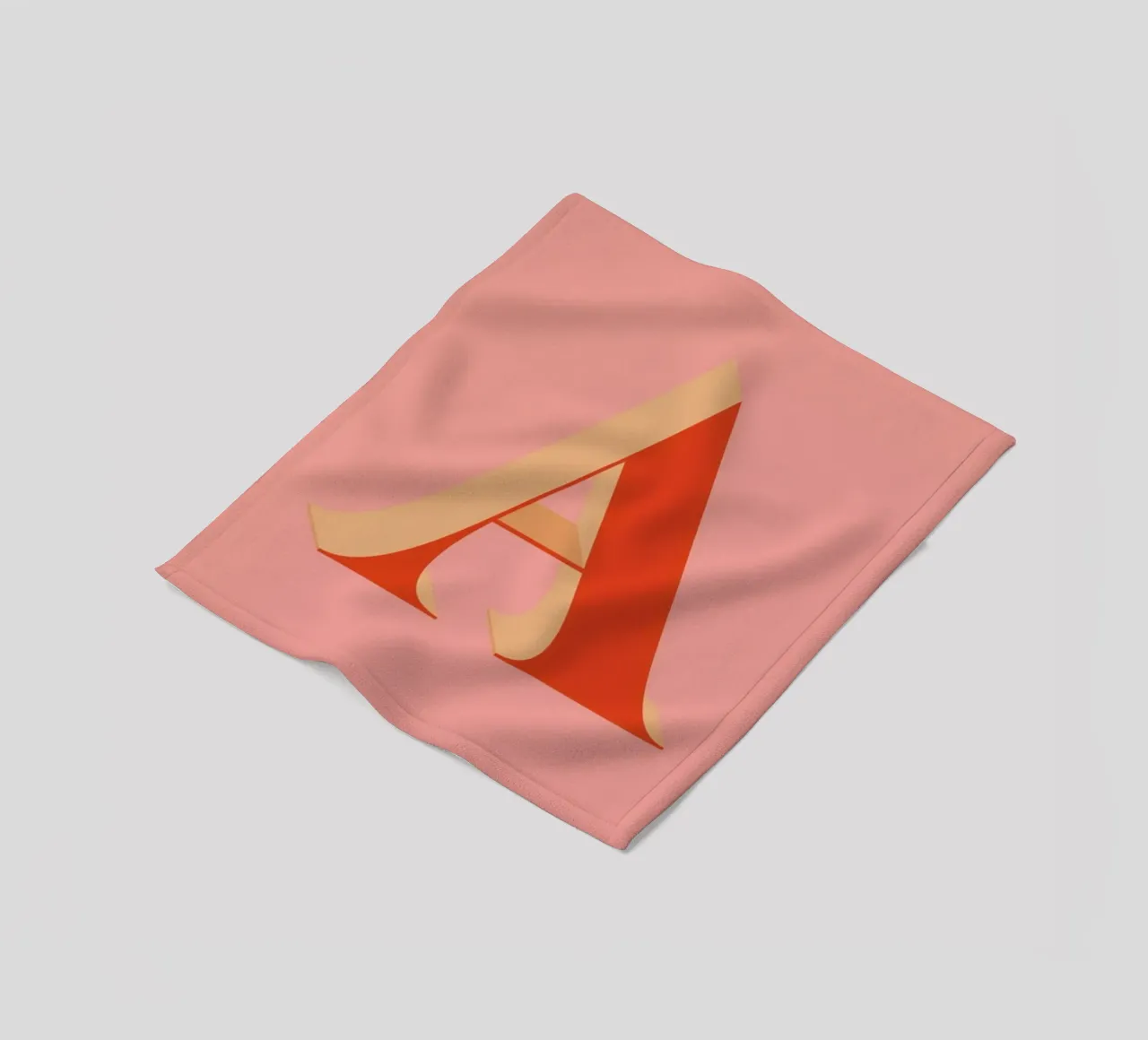 Red A coperta in pile da daylight design studio