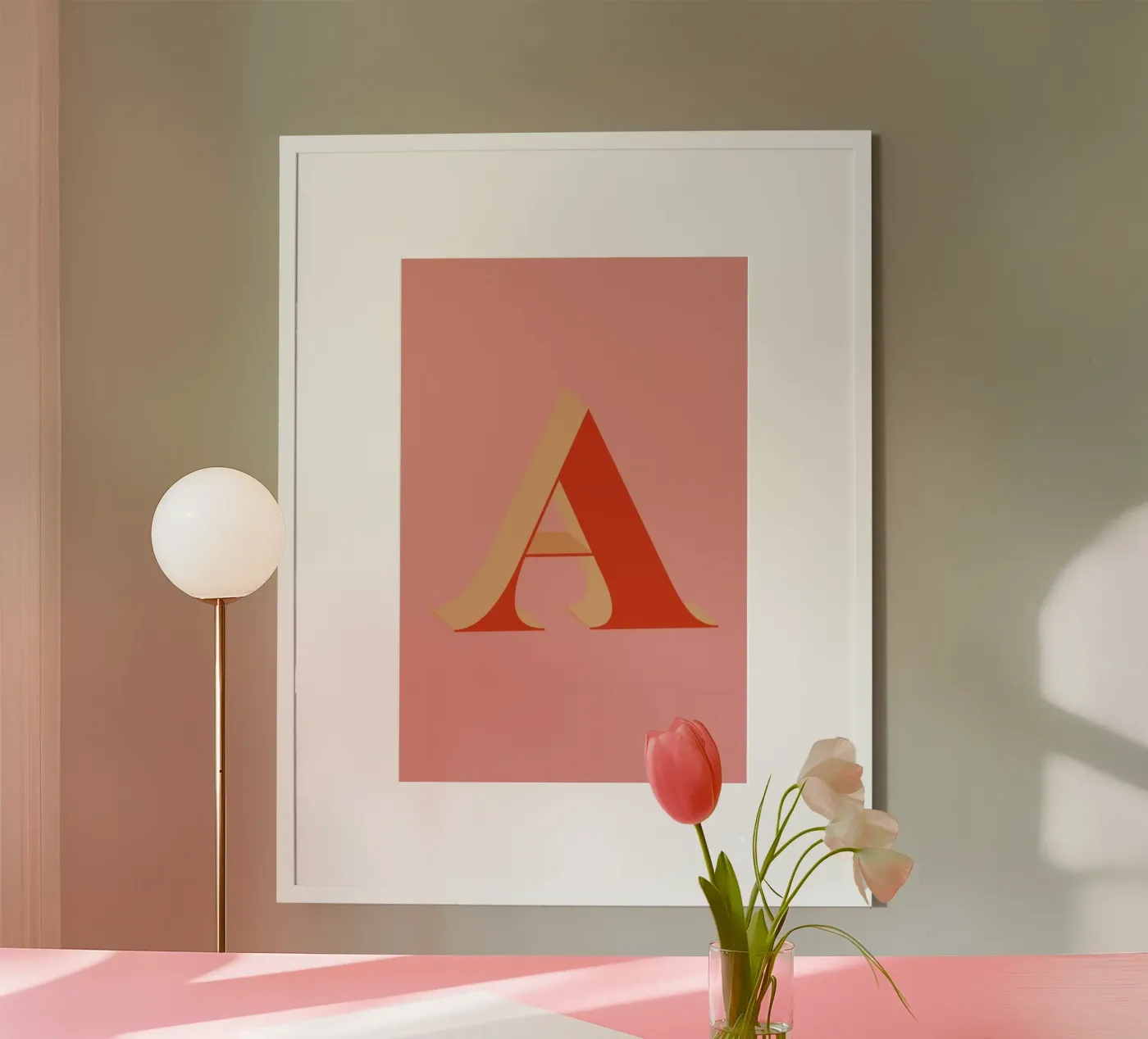 Red A poster de daylight design studio