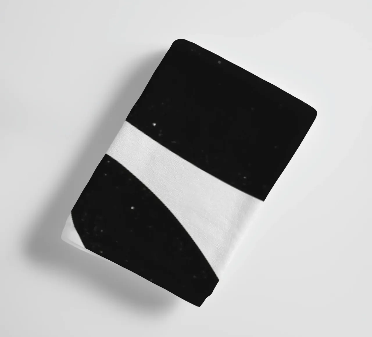 Botanico astratto minimalista Boho bianco nero metà secolo asciugamano da bagno da This Wild Soul - Illustration