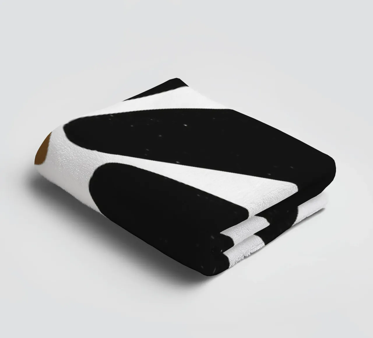 Botanico astratto minimalista Boho bianco nero metà secolo asciugamano da bagno da This Wild Soul - Illustration