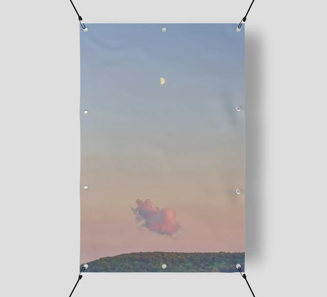 Forest Cloud Moon telo in pvc da Nur Mut