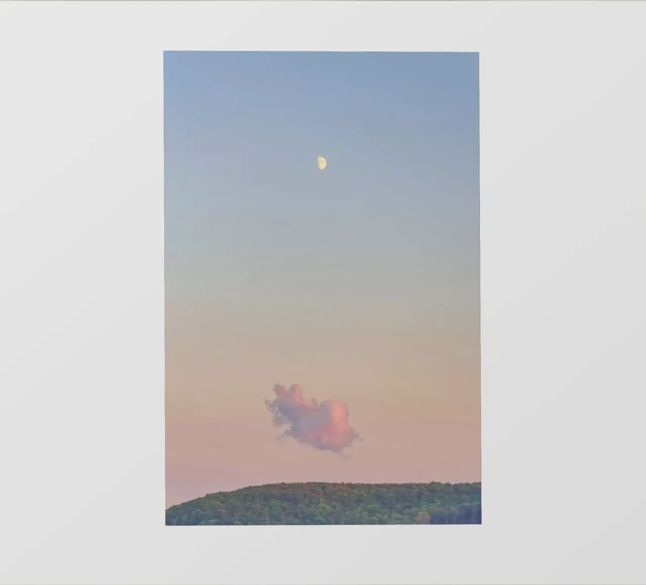 Forest Cloud Moon telo in pvc da Nur Mut