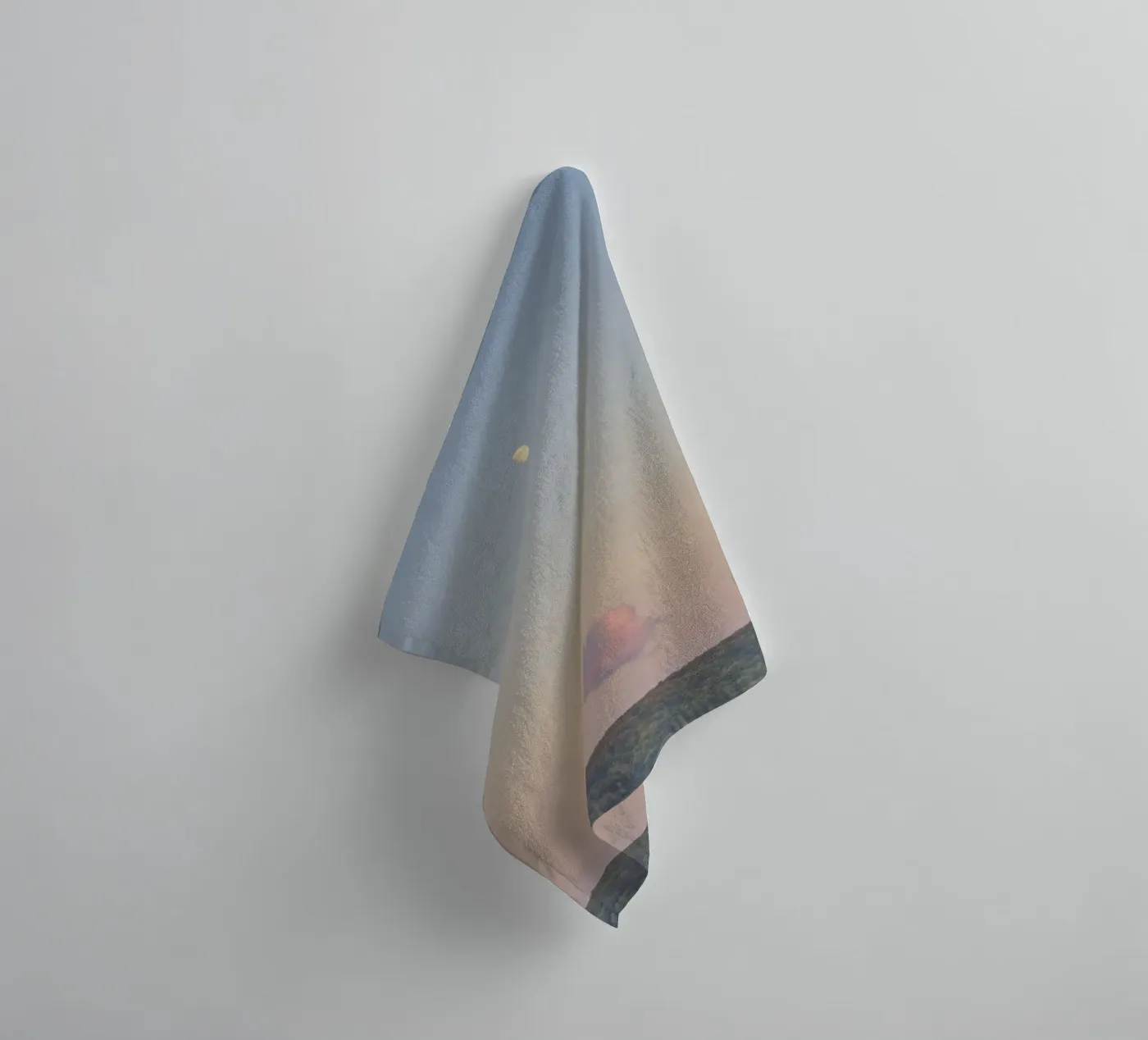 Forest Cloud Moon towel by Nur Mut