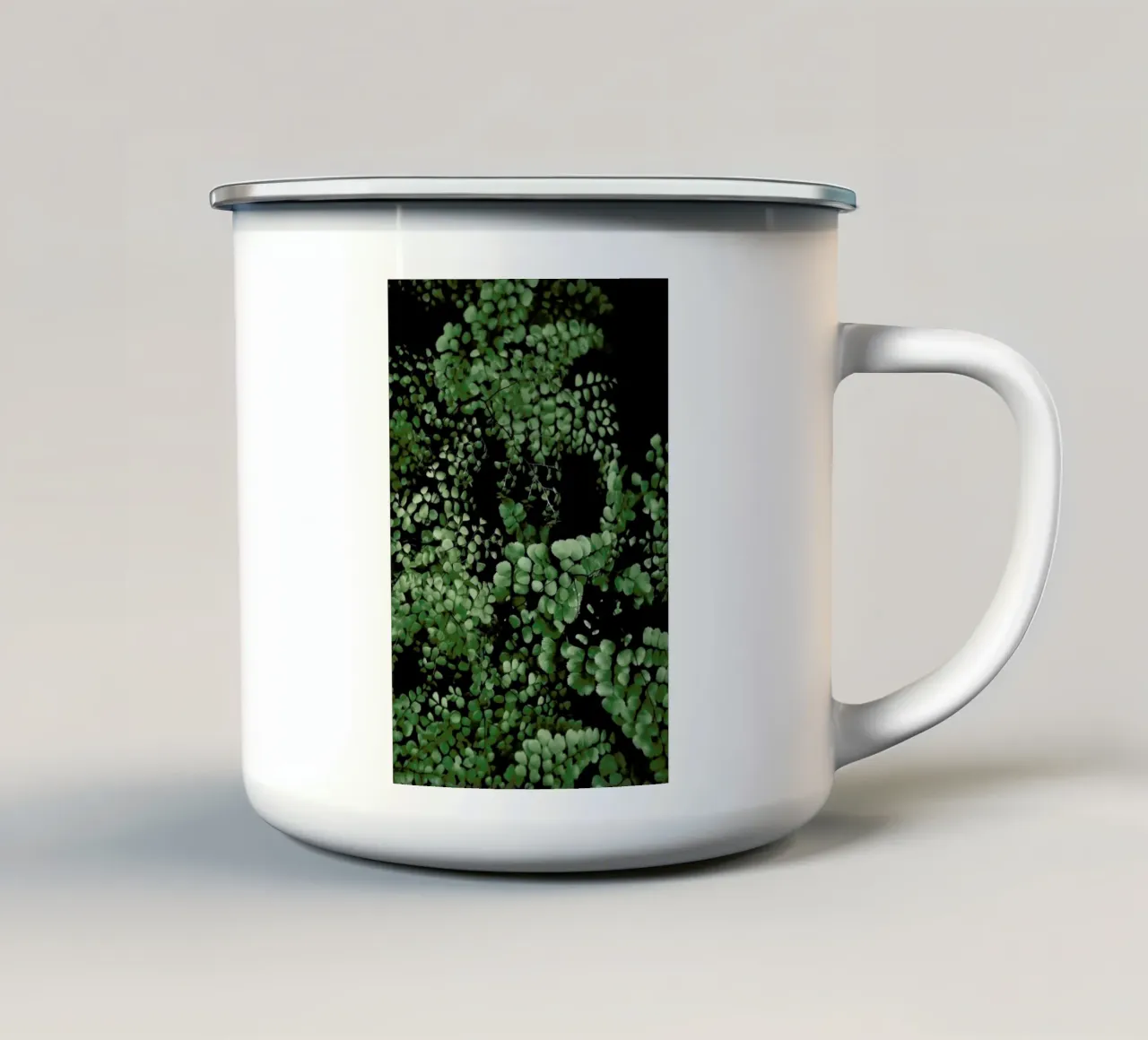 Tropical Garden 2/5 tazza in smalto da Studio Nahili