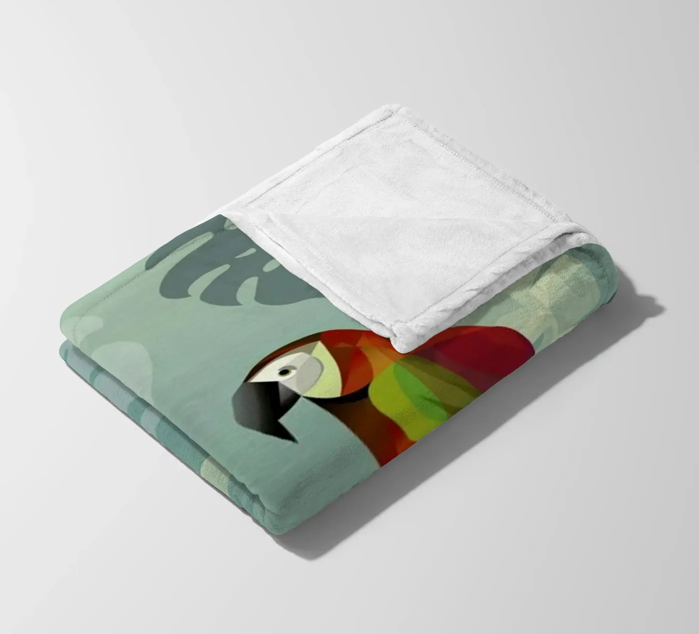 Parrot fleecedeken van Sabrina Ziegenhorn