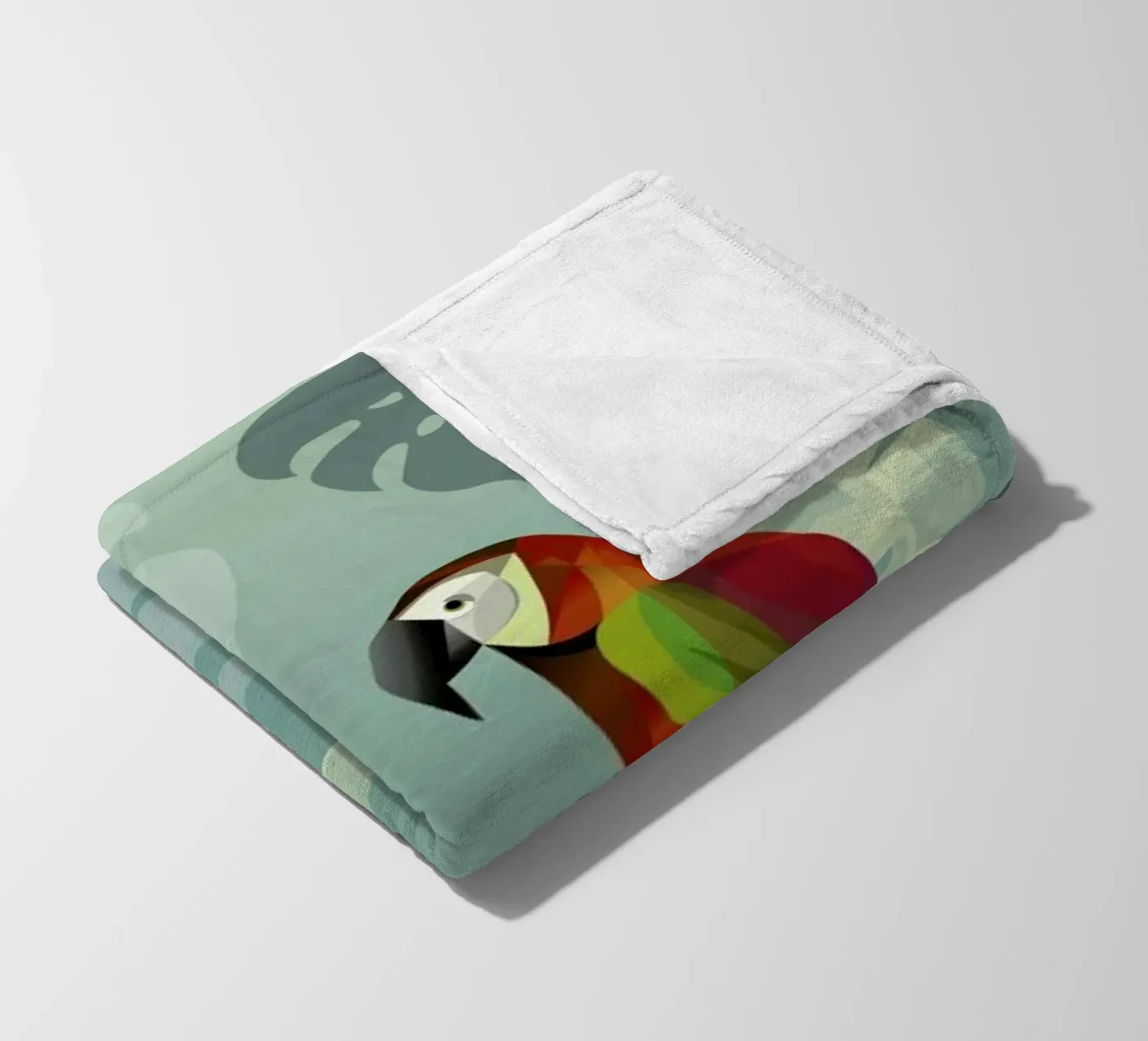 Parrot fleecedeken van Sabrina Ziegenhorn