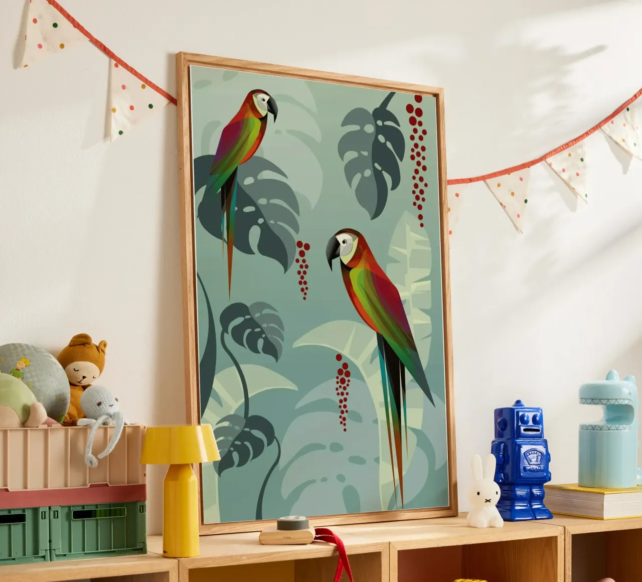 Parrot plexiglass da Sabrina Ziegenhorn