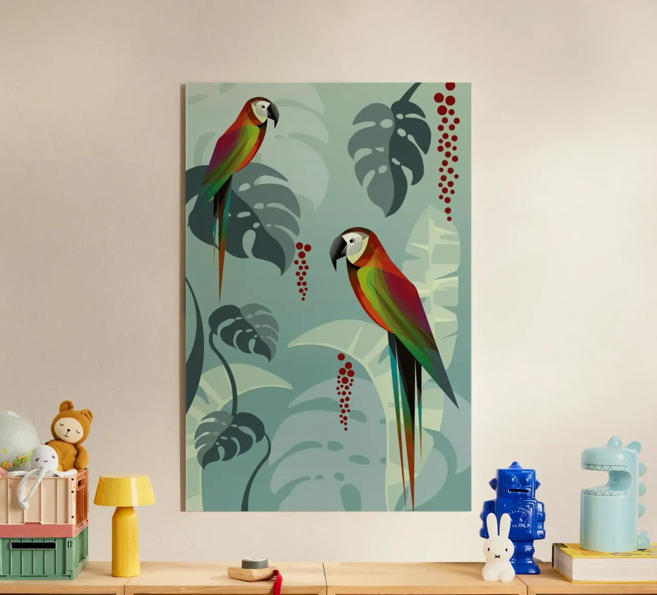 Parrot plexiglass da Sabrina Ziegenhorn