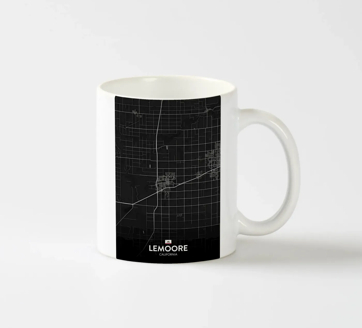Lemoore CA ceramic mug by Jacob W MICKELSON