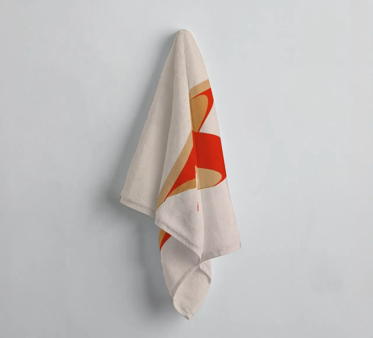Red X asciugamano da bagno da daylight design studio