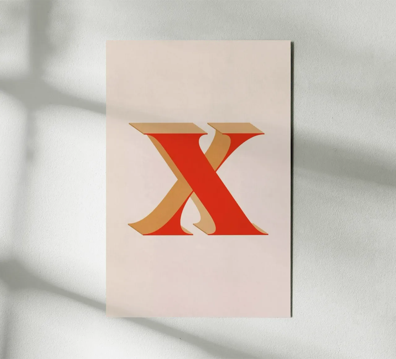 Red X alluminio dibond da daylight design studio