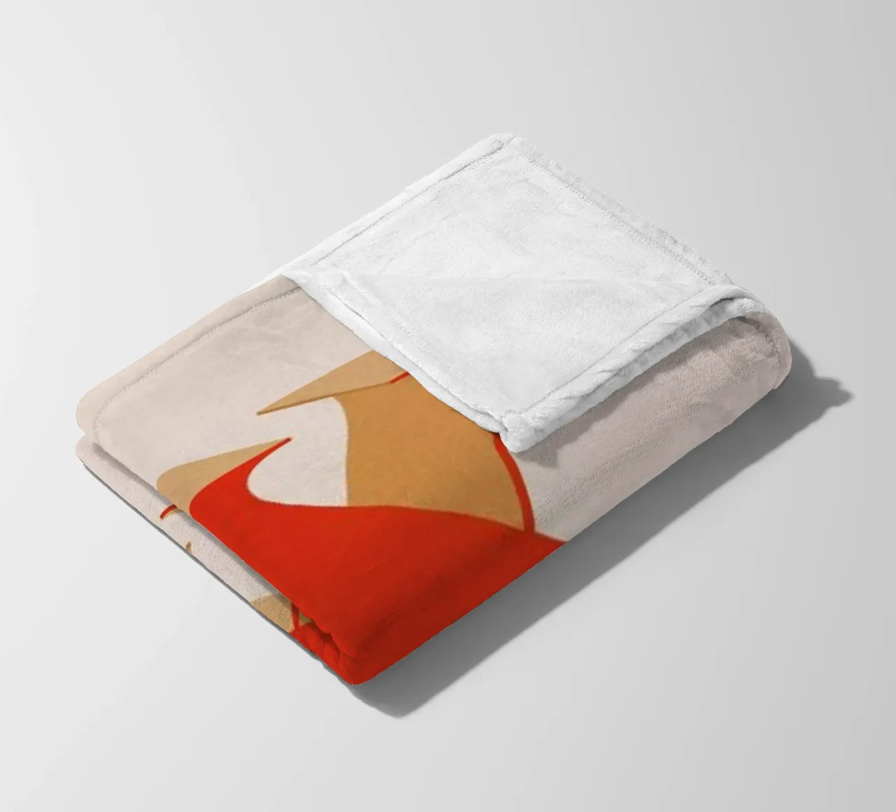 Red X coperta in pile da daylight design studio