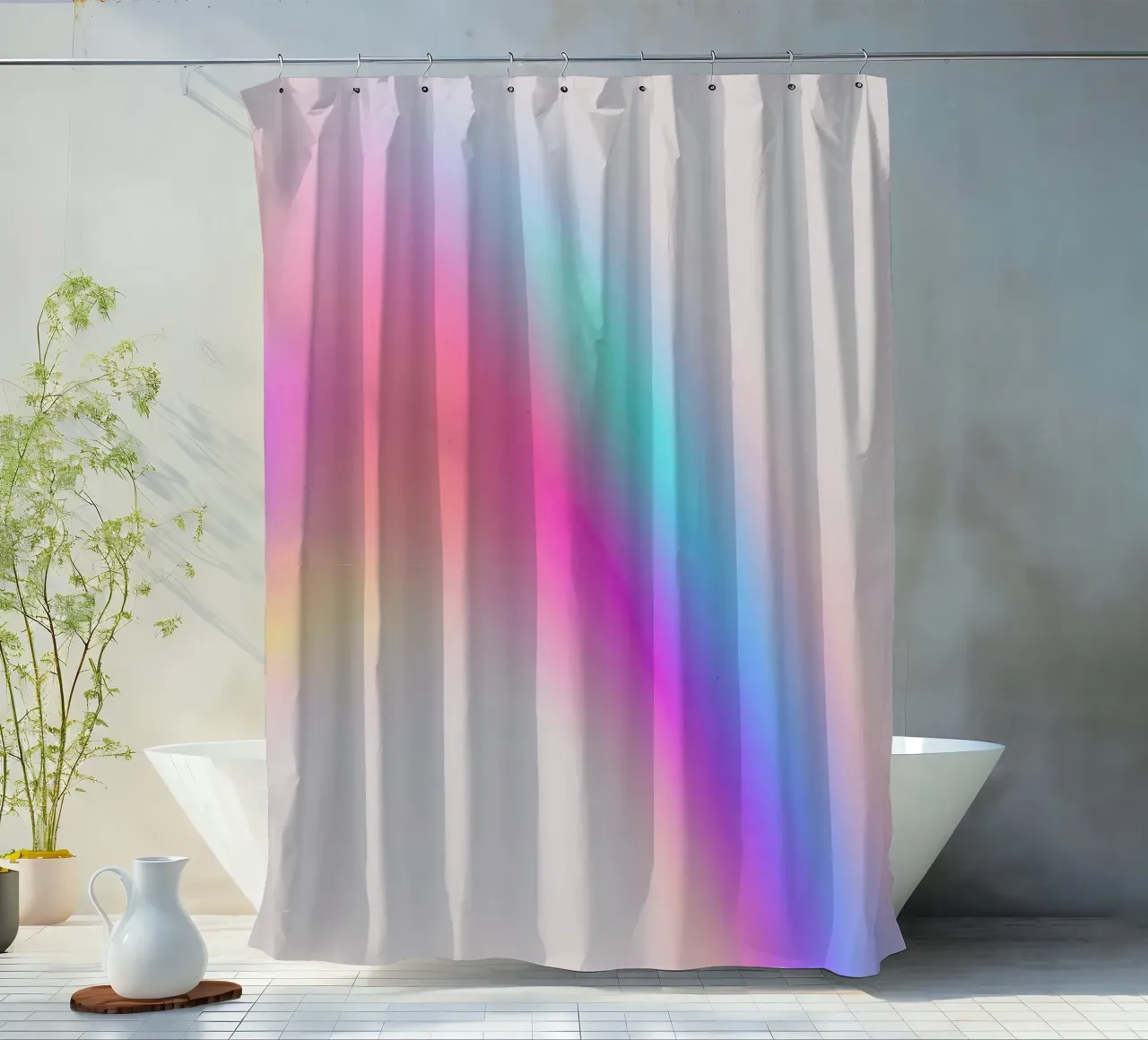 Space 4 Duschvorhang von treechild