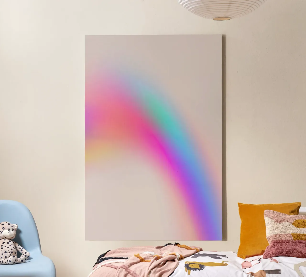 Space 4 canvas met Baklijst van treechild