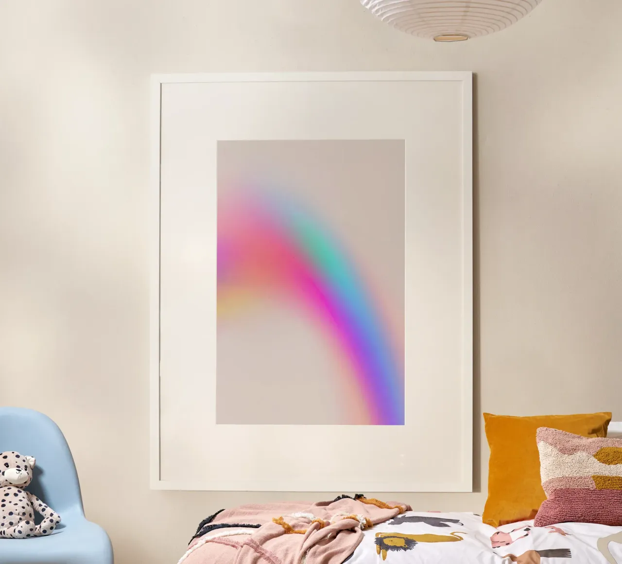 Space 4 poster with aluminum frame by treechild