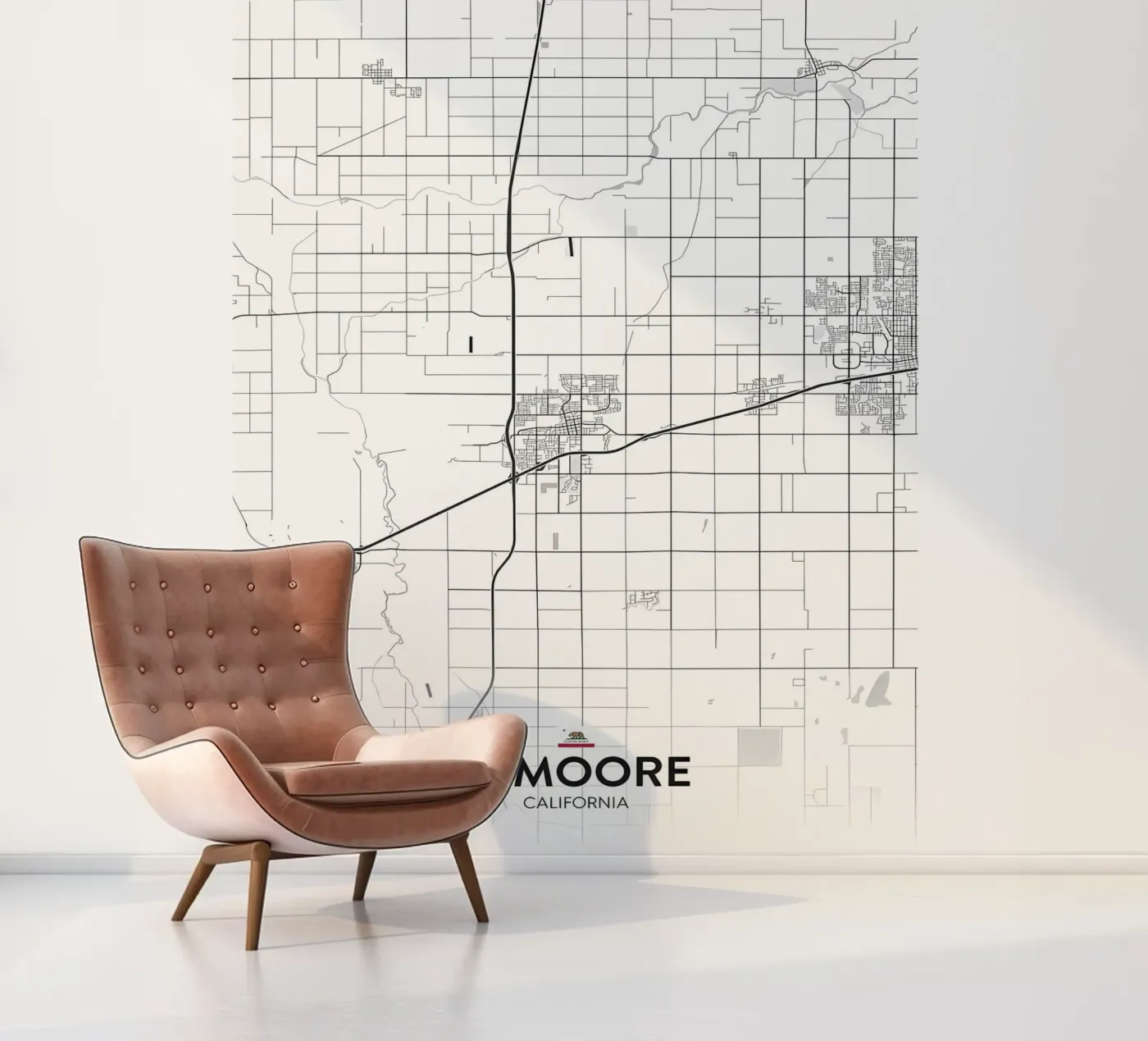 Lemoore CA fotobehang van Jacob W MICKELSON