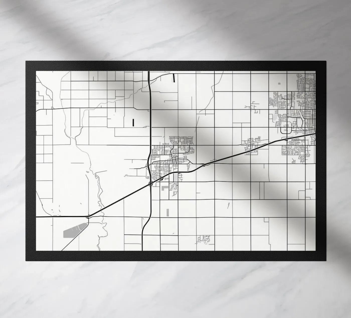 Lemoore CA Fußmatte von Jacob W MICKELSON