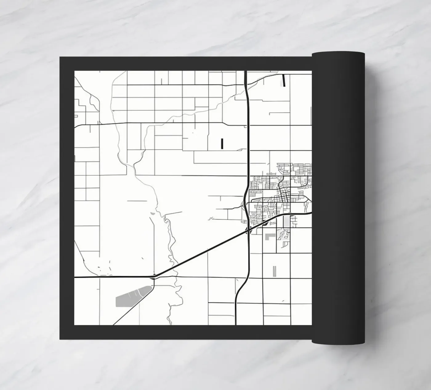 Lemoore CA Fußmatte von Jacob W MICKELSON