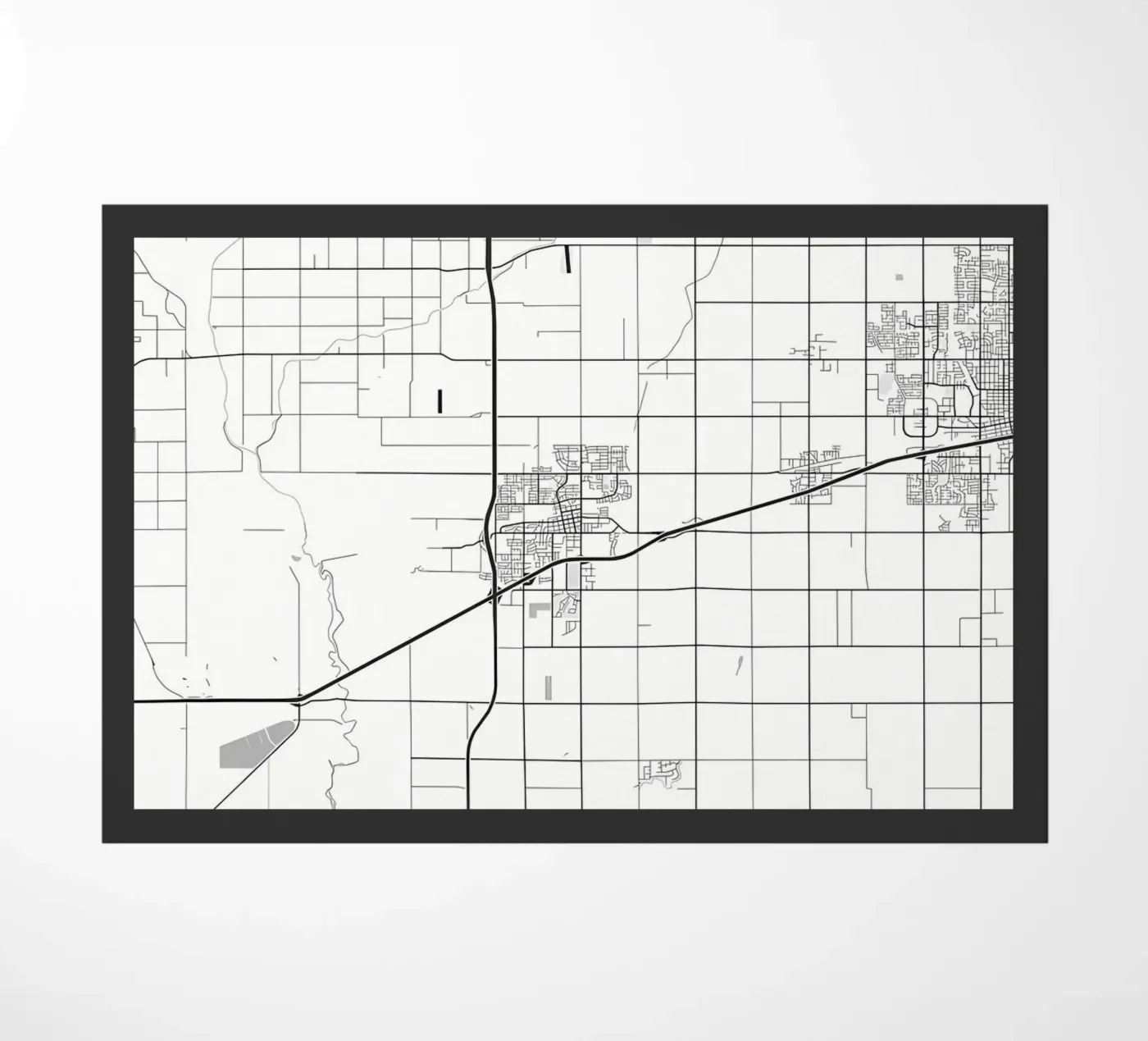 Lemoore CA Fußmatte von Jacob W MICKELSON