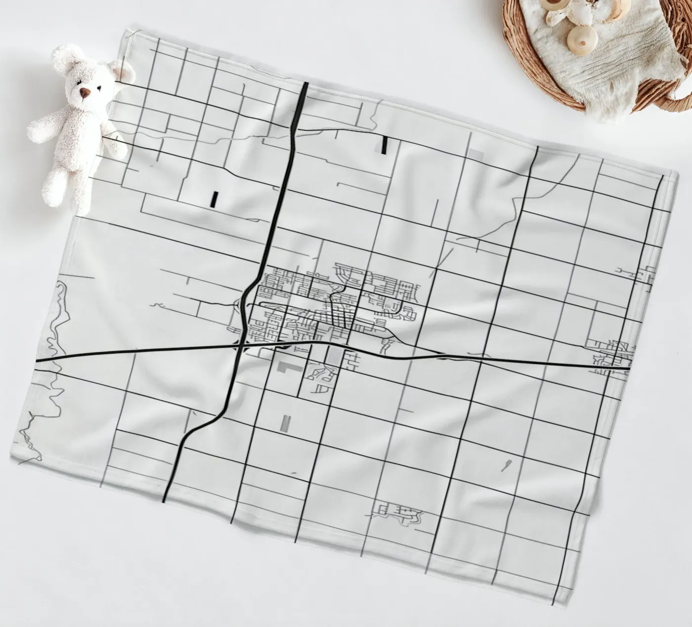 Lemoore CA fleecedeken van Jacob W MICKELSON