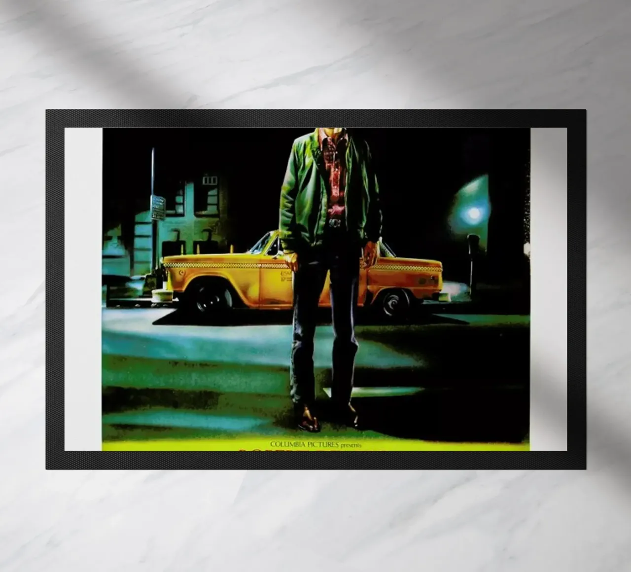‘Taxi Driver’ Retro Movie Poster zerbino da Gallery Print and Art Limited
