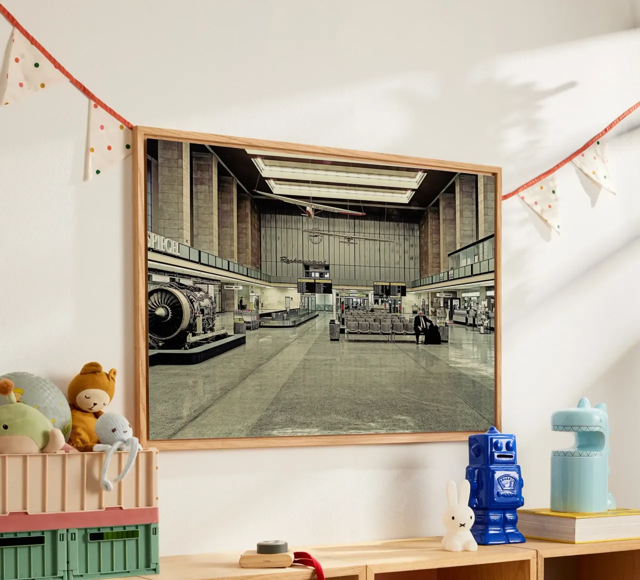 Tempelhof plexiglass da Michael Belhadi