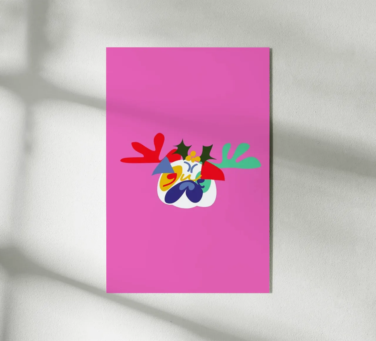 Holiday Pug plexiglass da Mariery Young