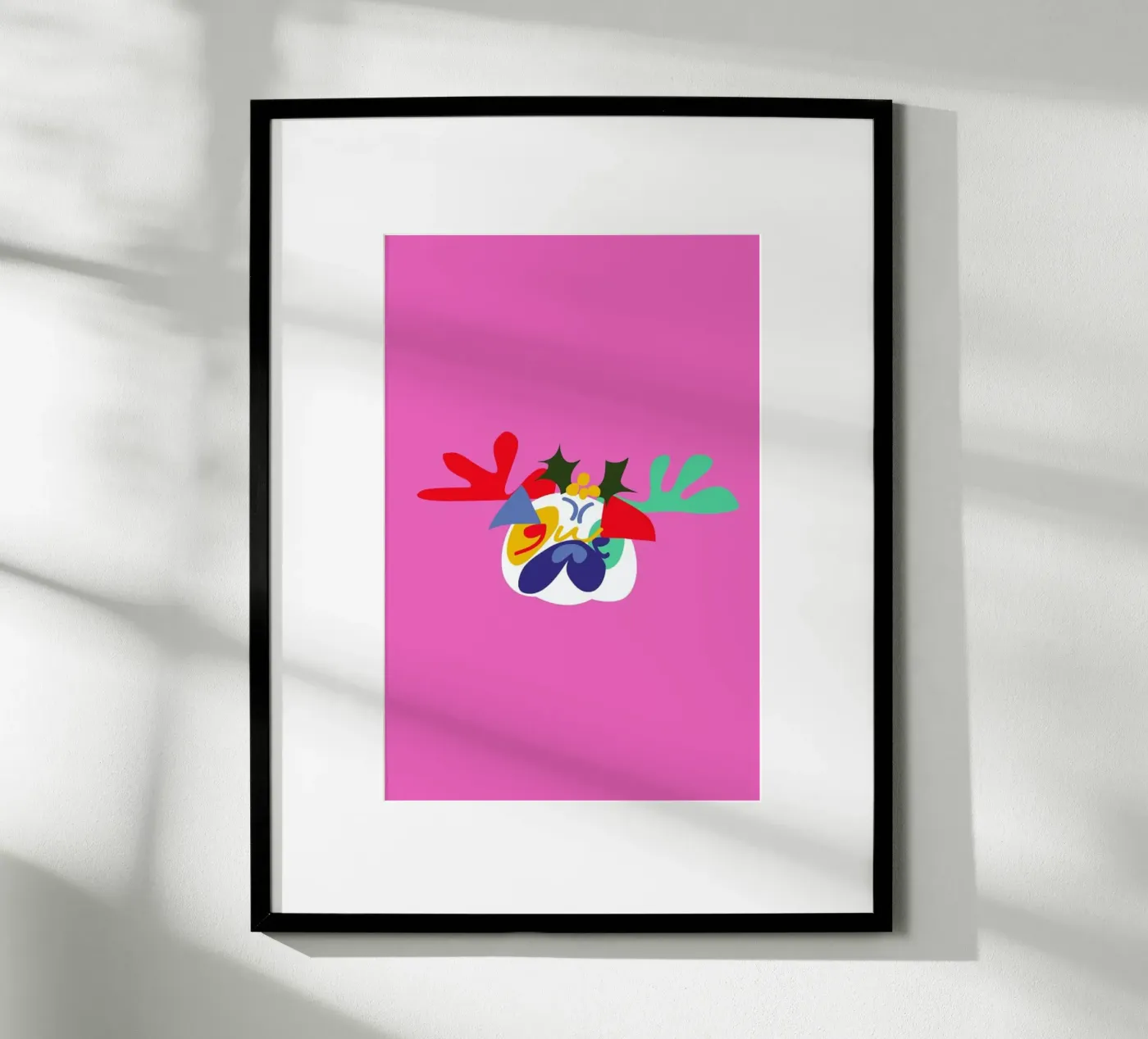 Holiday Pug poster da Mariery Young