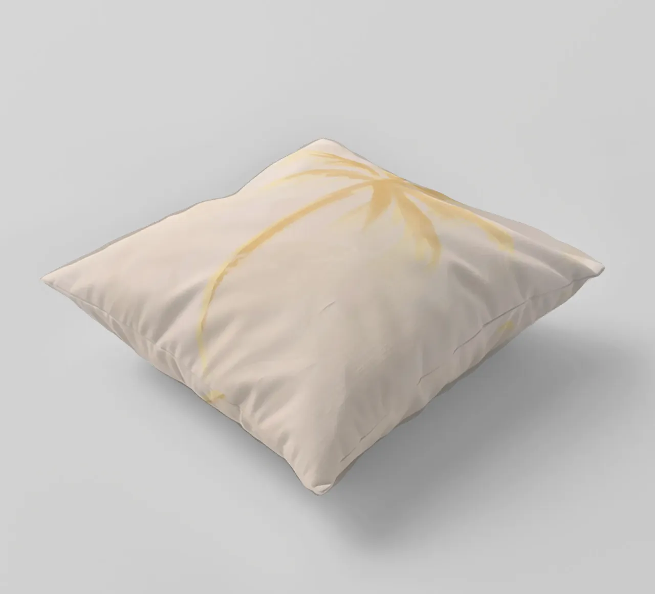 Pastello Boho Coastal Tropical Abstract Palm Coconut Tree cuscino da This Wild Soul - Illustration