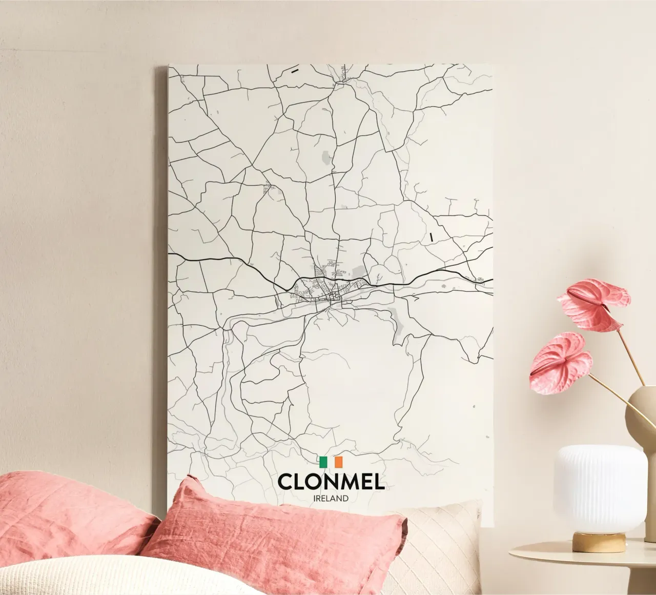 Clonmel IE tela con Cornice a cassetta da Jacob W MICKELSON