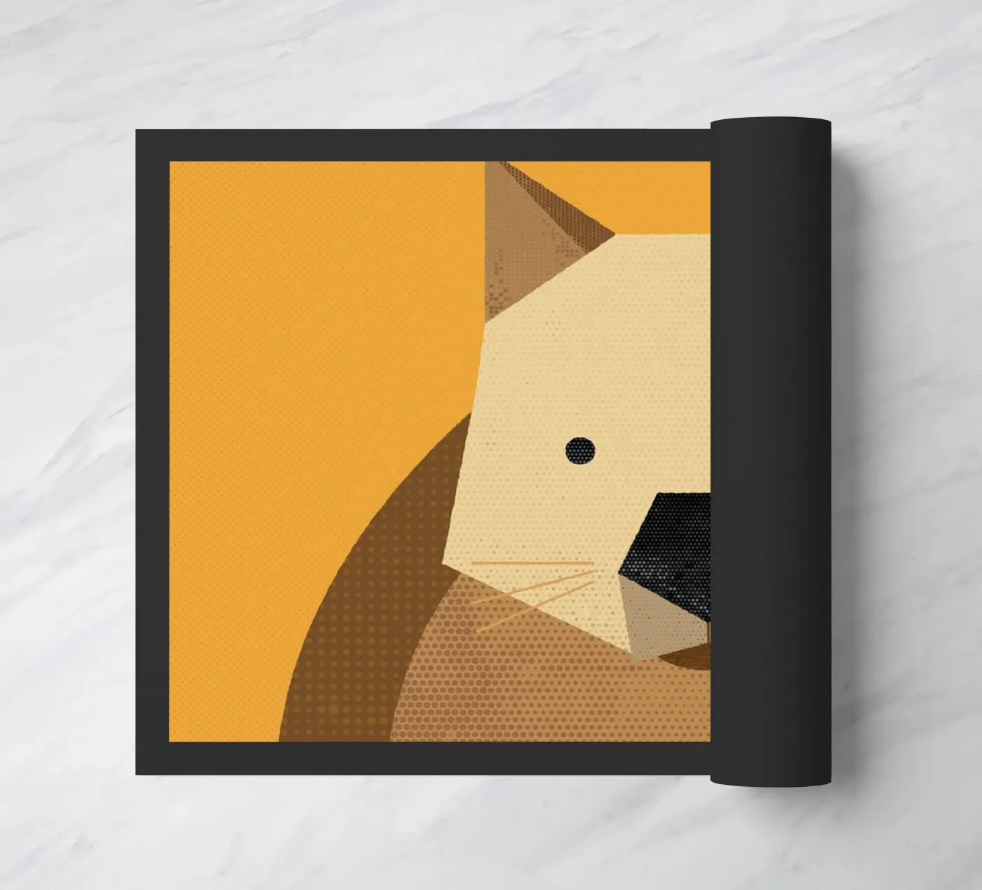 Whimsy Wombat Fußmatte von The Printed Sparrow