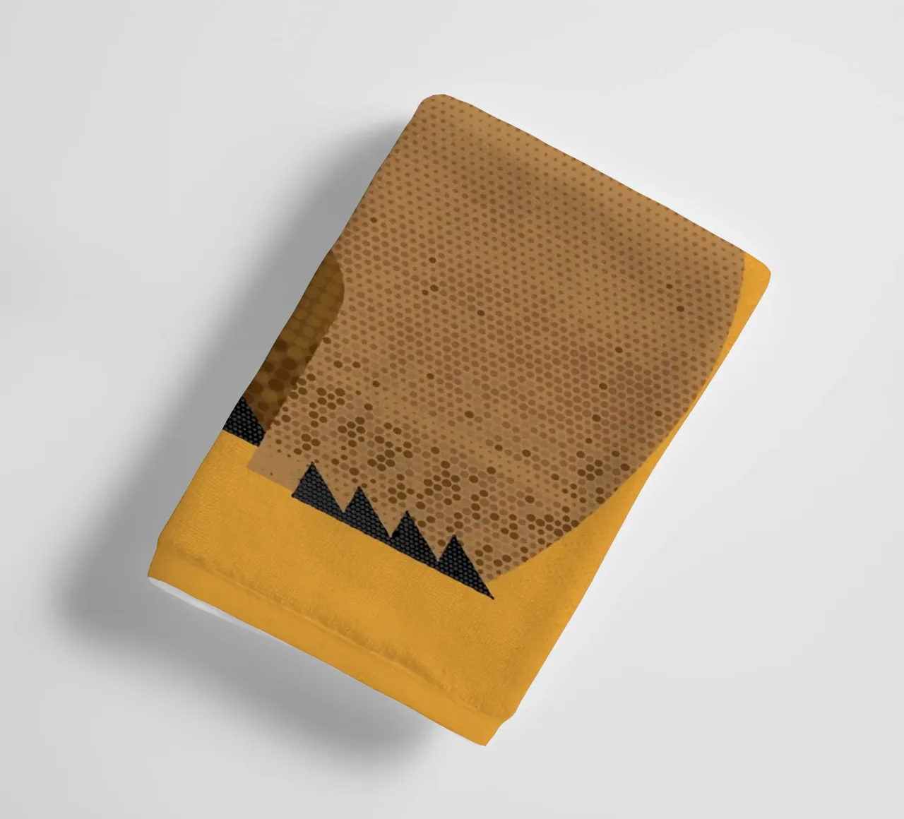 Whimsy Wombat towel by The Printed Sparrow