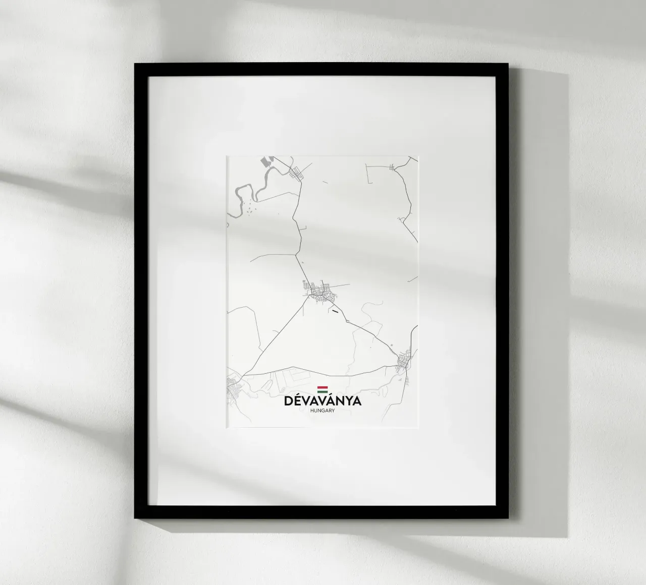 Devavanya HU poster con telaio in alluminio da Jacob W MICKELSON