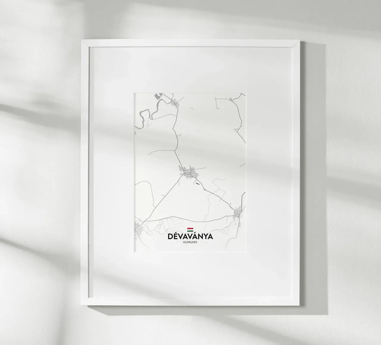 Devavanya HU poster con telaio in alluminio da Jacob W MICKELSON