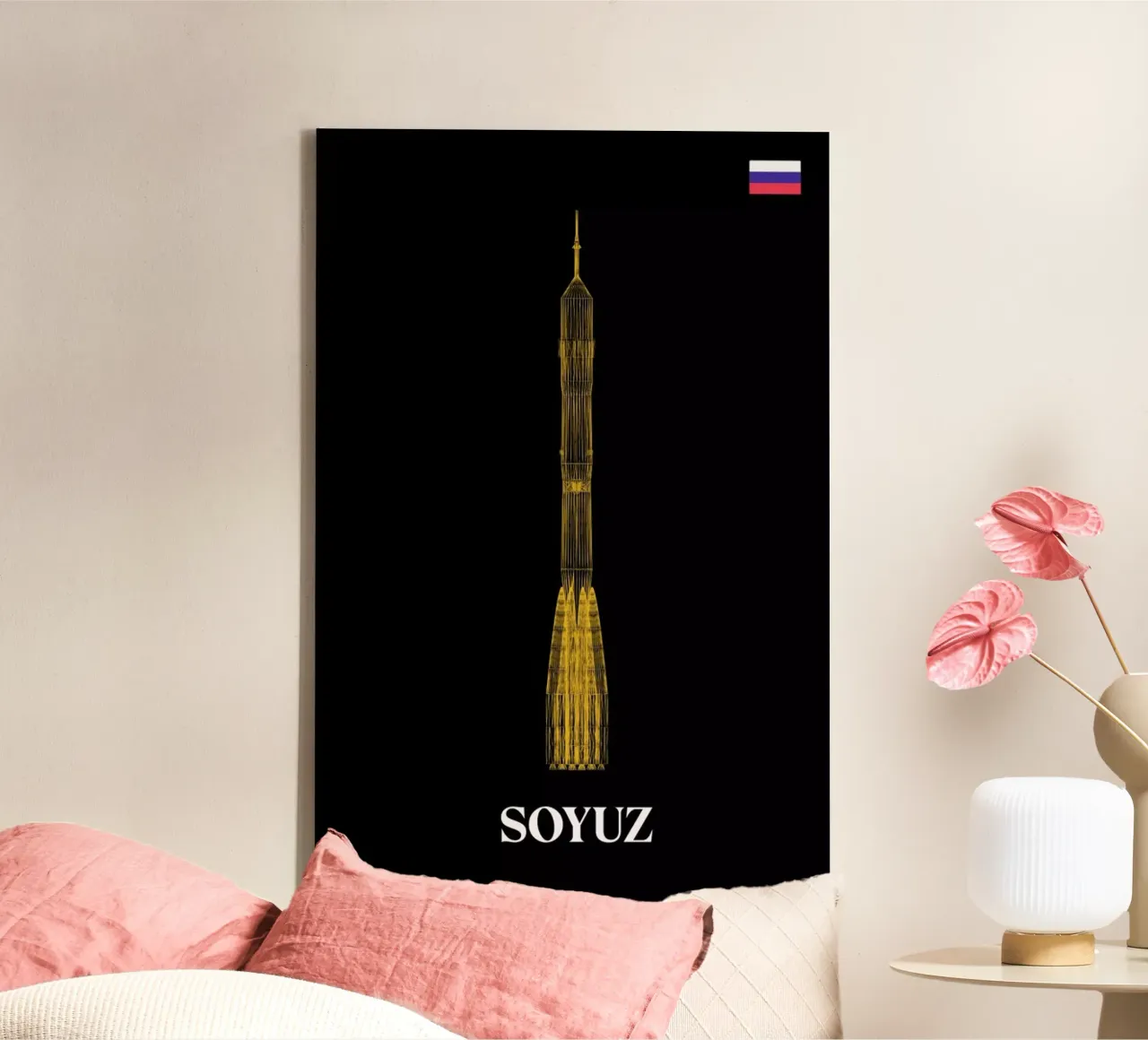 SOYUZ 2 tela con Cornice a cassetta da Marc Schulthess